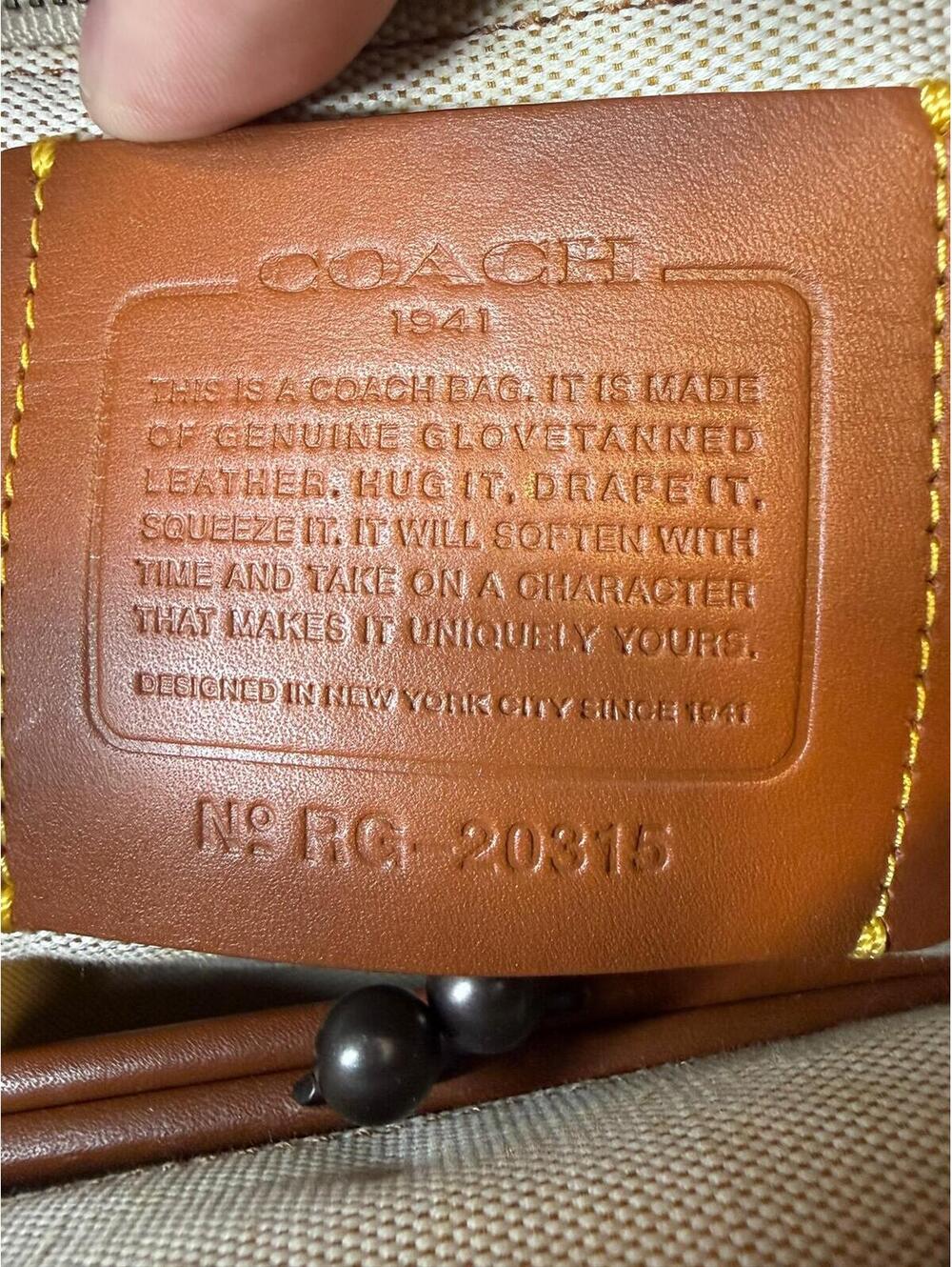Coach Rogue 31 with Tea Rose Flowers, Glove-Tanned Leather Satchel Rare - Picture 14 of 15